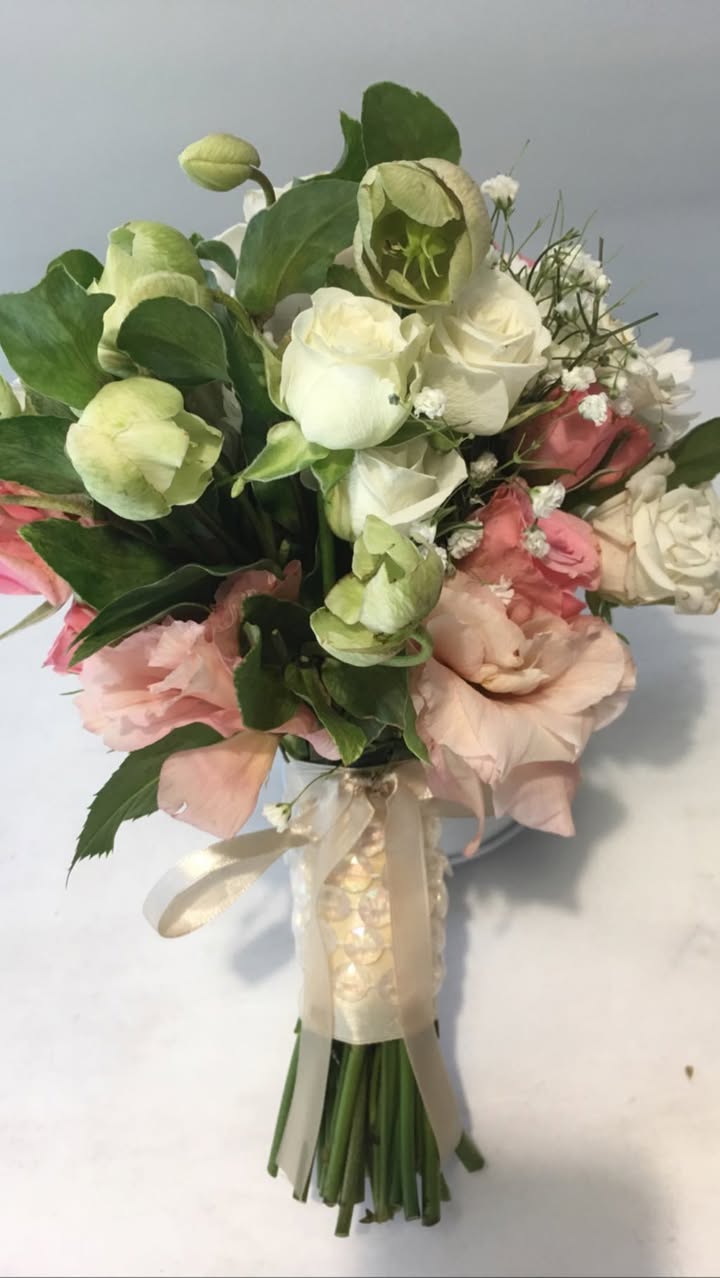 Ramo de novia boho elegante
